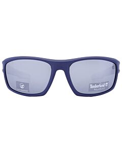 Timberland 63 mm Matte Crystal Blue Sunglasses