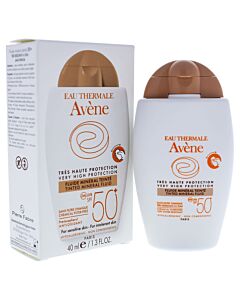 Tinted Mineral Fluid SPF 50 by Avene for Women - 1.3 oz Sunscreen