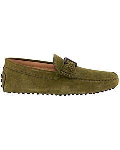 Tods Green Timeless Gommino Driving Shoes