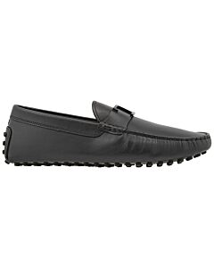 Tods Leather Black Gommino Driving Shoes