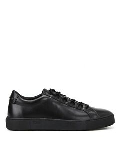 Tods Men's Black Leather Gommini Sneakers