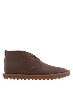 Tods Men's Brown Leather Desert Boots