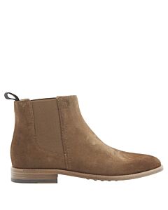 Tods Men's Brown Suede Ankle Boots