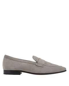 Tods Men's Grey Steam Suede Loafers