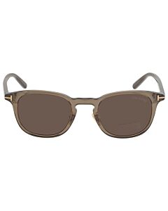 Tom Ford 48 mm Clear Grey Sunglasses