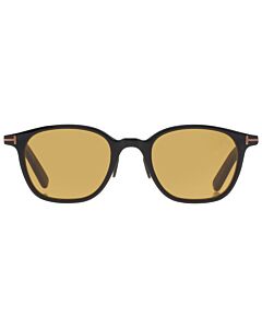 Tom Ford 49 mm Shiny Black Sunglasses