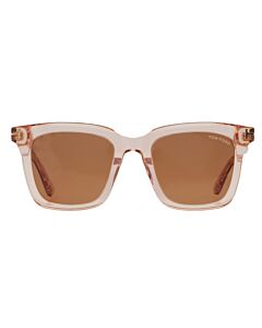 Tom Ford 52 mm Transparent Pink Sunglasses