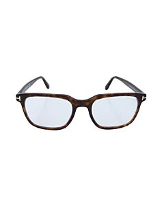 Tom Ford 53 mm Shiny Classic Dark Havana/T Logo Eyeglass Frames