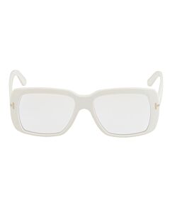 Tom Ford 54 mm Shiny Ivory/T Logo Eyeglass Frames