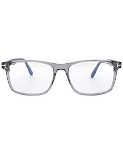 Tom Ford 55 mm Transparent Grey Eyeglass Frames