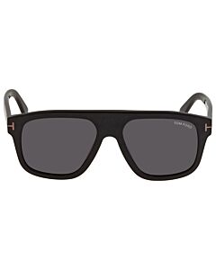 Tom Ford Thor 56 mm Shiny Black Sunglasses