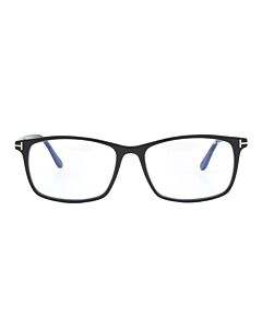 Tom Ford 56 mm Shiny Black Eyeglass Frames