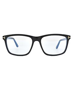 Tom Ford 56 mm Shiny Black Eyeglass Frames