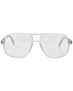Tom Ford 56 mm Shiny Light Brown Eyeglass Frames