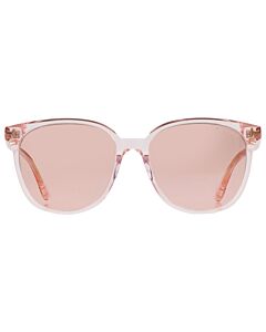Tom Ford 56 mm Transparent Pink Sunglasses