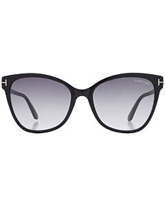 Tom Ford Ani 58 mm Black Sunglasses