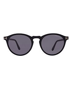 Tom Ford Aurele 50 mm Shiny Black Sunglasses