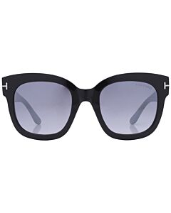 Tom Ford Beatrix 52 mm Shiny Black Sunglasses