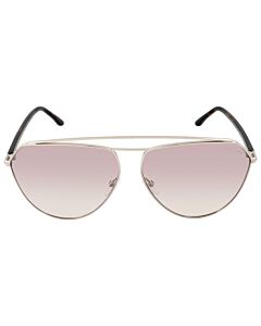 Tom Ford Binx 63 mm Shiny Palladium Sunglasses