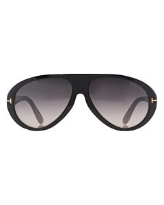 Tom Ford Camillo 60 mm Shiny Black Sunglasses