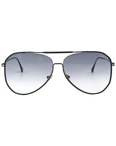 Tom Ford Charles-02 60 mm Shiny Black Sunglasses