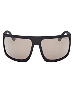 Tom Ford Clint 68 mm Matte Black Sunglasses
