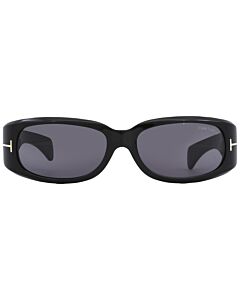 Tom Ford Corey 59 mm Shiny Black Sunglasses