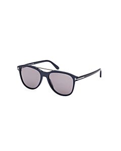 Tom Ford Damian 54 mm Shiny Blue Sunglasses