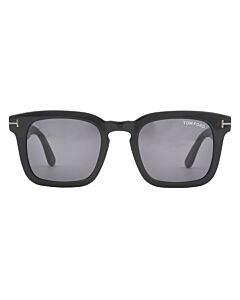 Tom Ford Dax 50 mm Shiny Black Sunglasses