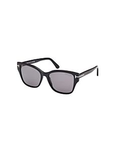 Tom Ford Elsa 55 mm Shiny Black Sunglasses