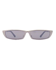 Tom Ford Everett 59 mm Shiny Palladium Sunglasses