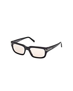 Tom Ford Ezra 54 mm Shiny Black Sunglasses