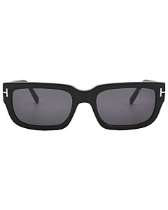Tom Ford Ezra 54 mm Shiny Black Sunglasses