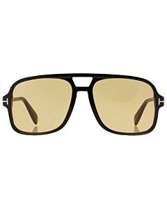 Tom Ford Falconer 60 mm Shiny Black Sunglasses