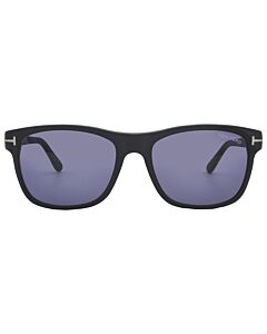Tom Ford Giulio 57 mm Matte Black Sunglasses