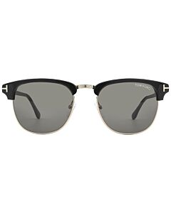 Tom Ford Henry 53 mm Black/Gold Sunglasses