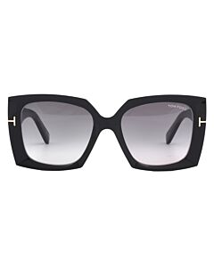 Tom Ford Jacquetta 54 mm Shiny Black Sunglasses
