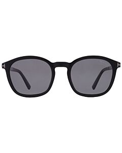 Tom Ford Jayson 52 mm Shiny Black Sunglasses