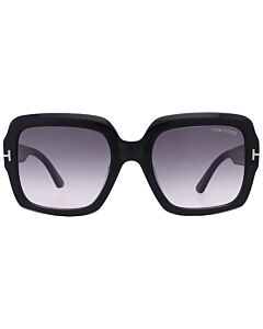 Tom Ford Kaya 54 mm Shiny Black Sunglasses