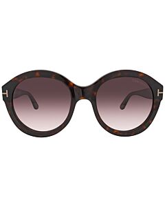 Tom Ford Kelly 53 mm Dark Havana Sunglasses