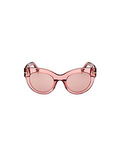Tom Ford Lucilla 51 mm Pink Sunglasses