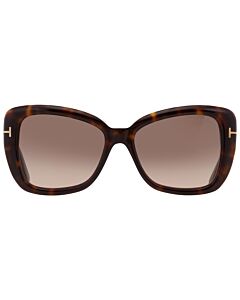 Tom Ford Maeve 55 mm Dark Havana Sunglasses