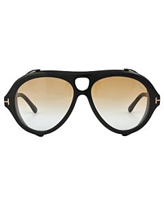 Tom Ford Neughman 60 mm Black Sunglasses