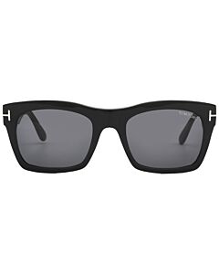 Tom Ford Nico 56 mm Shiny Black Sunglasses