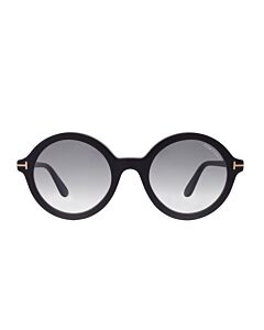 Tom Ford Nicolette 52 mm Shiny Black Sunglasses