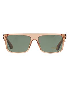 Tom Ford Philippe 58 mm Shiny Transparent Beige Sunglasses