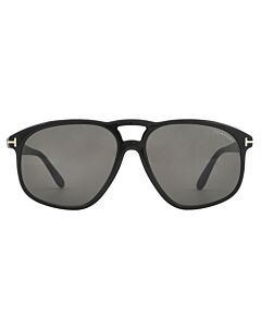 Tom Ford Pierre 58 mm Shiny Black Sunglasses