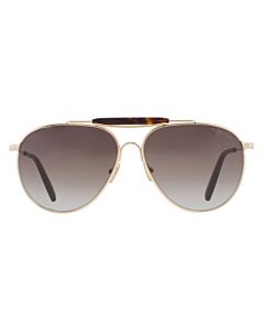 Tom Ford Raphael 59 mm Shiny Pale Gold Sunglasses