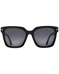 Tom Ford Selby 55 mm Shiny Black Sunglasses