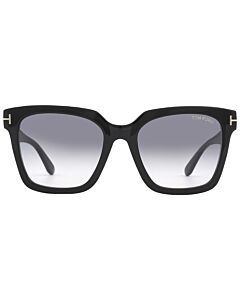 Tom Ford Selby 55 mm Shiny Black Sunglasses
